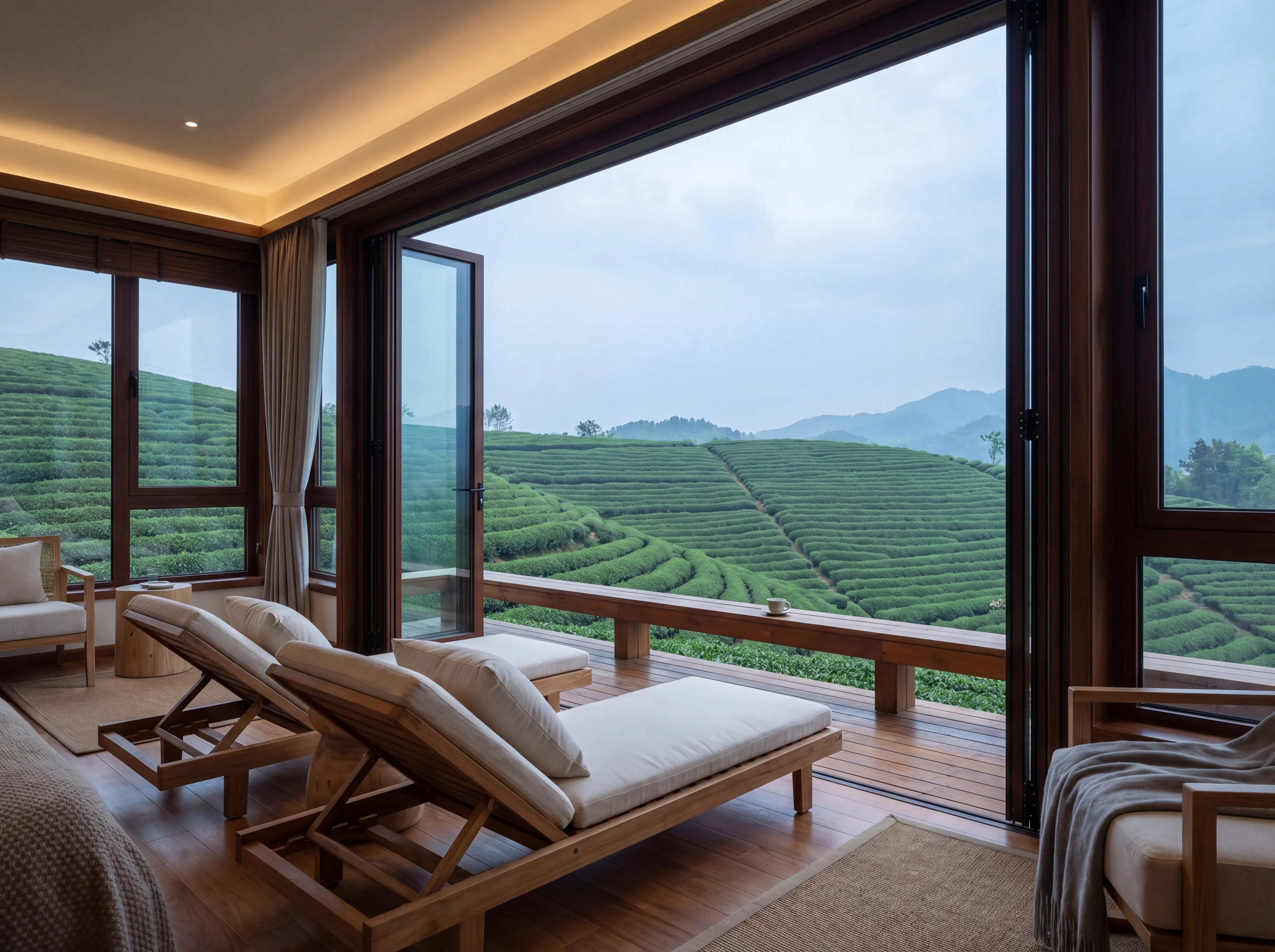 ANYA Melia tea plantation landscape
